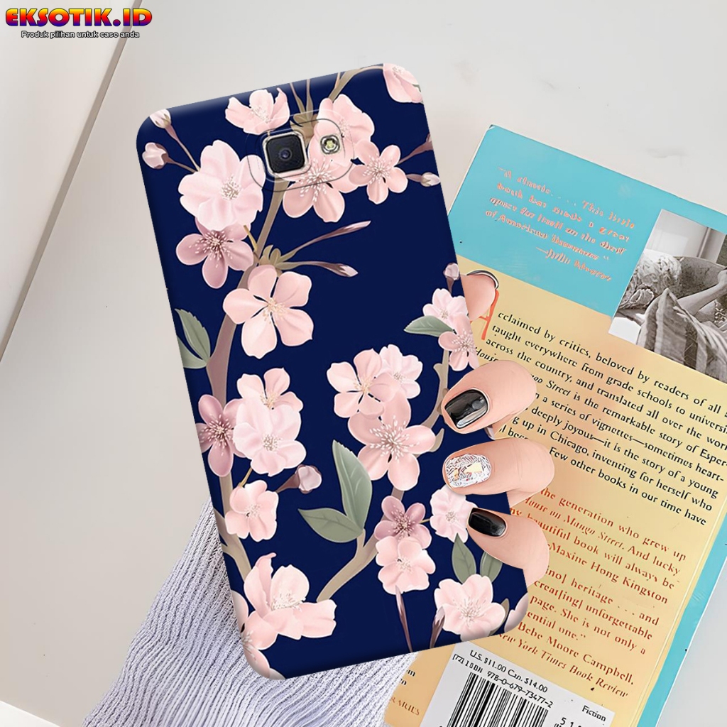 Case SAMSUNG J7 PRIME - Eksotik.id - Casing SAMSUNG J7 PRIME - Case BUNGA - Skin Handphone - Silikon