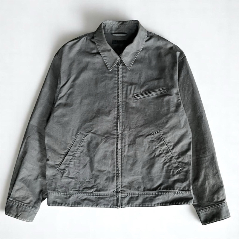 Work Jacket Detroit Uniqlo Second Bahan Canvas
