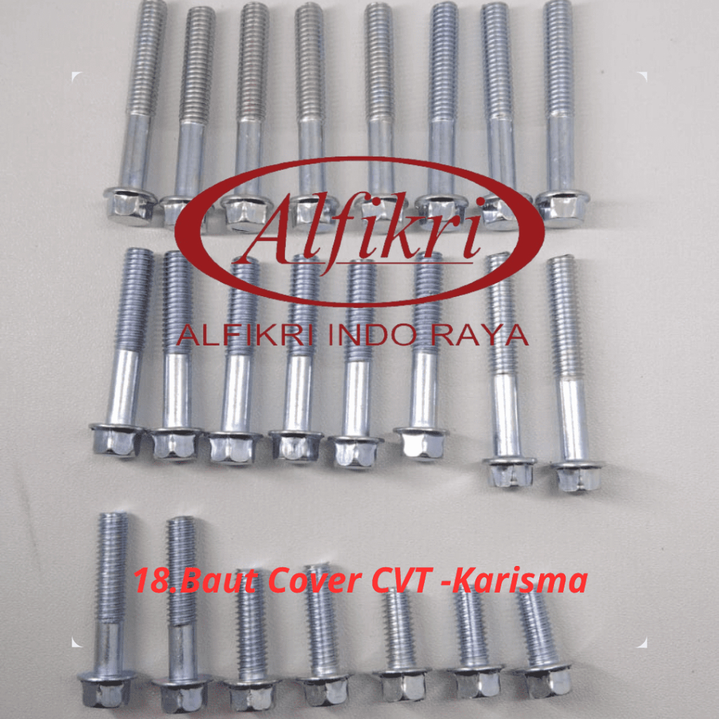 8-18 Blokmesin Karisma Baut Block Mesin Honda Karisma 125 1Set / Baud Cover Block Mesin Honda Karism