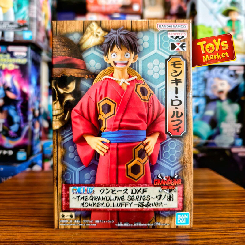 BANPRESTO DXF Figure One Piece The Grandline Series Wano Luffy Yukata Ver