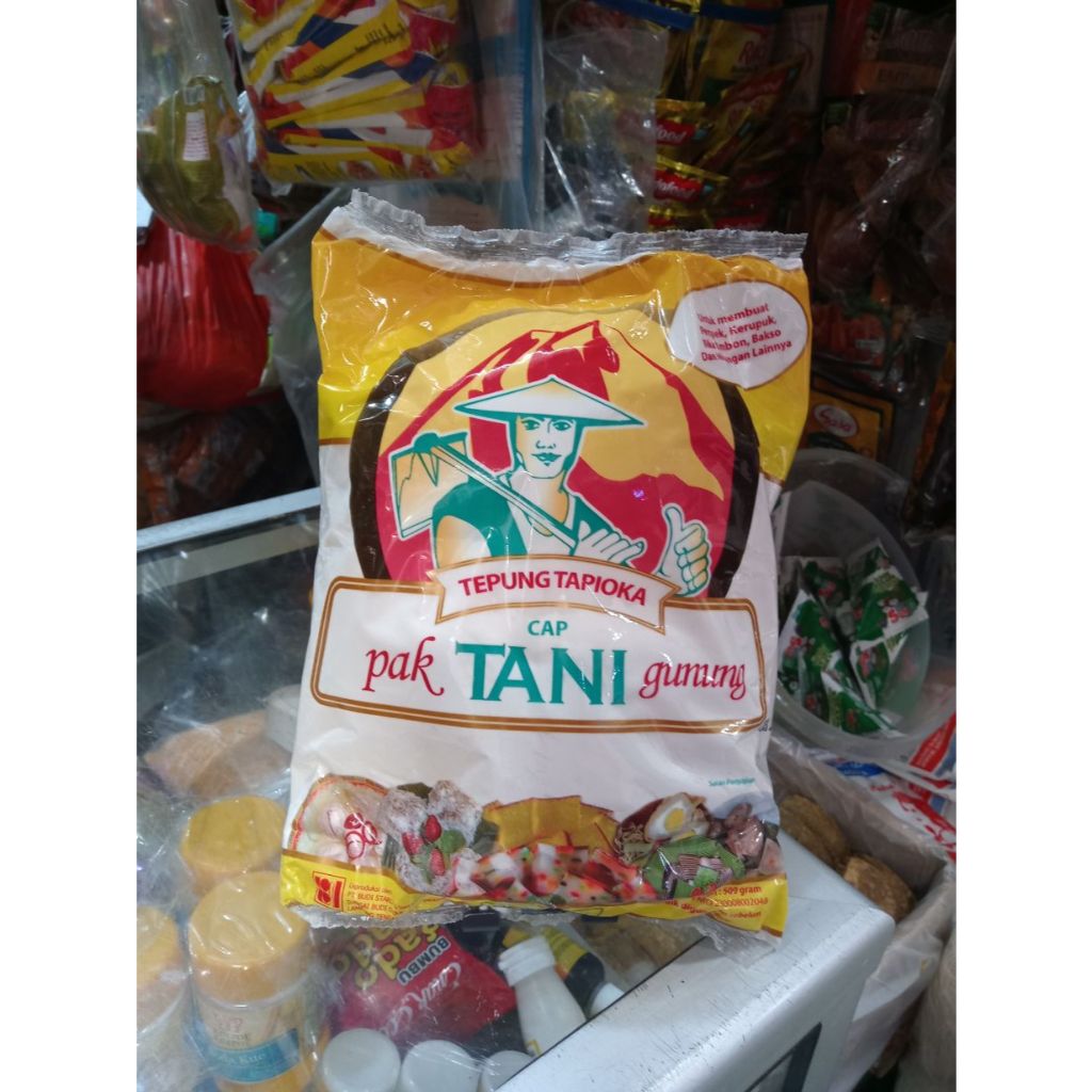 

Tepung Tapioka Cap Pak Tani Gunung 500gr
