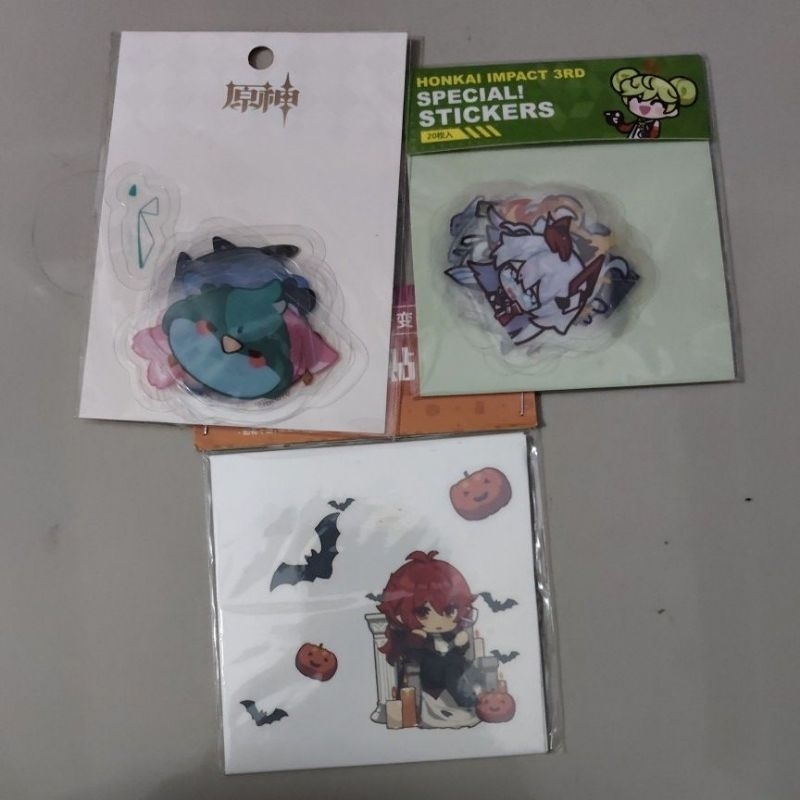 

OFFICIAL MERCHANDISE STICKER GENSHIN HI3