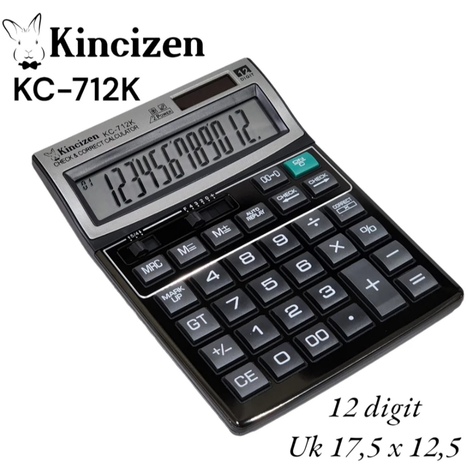 

Calculator Kalkulator Murah tipe SDC712K 712K 712 K Warna Menarik 12 Digit CT
