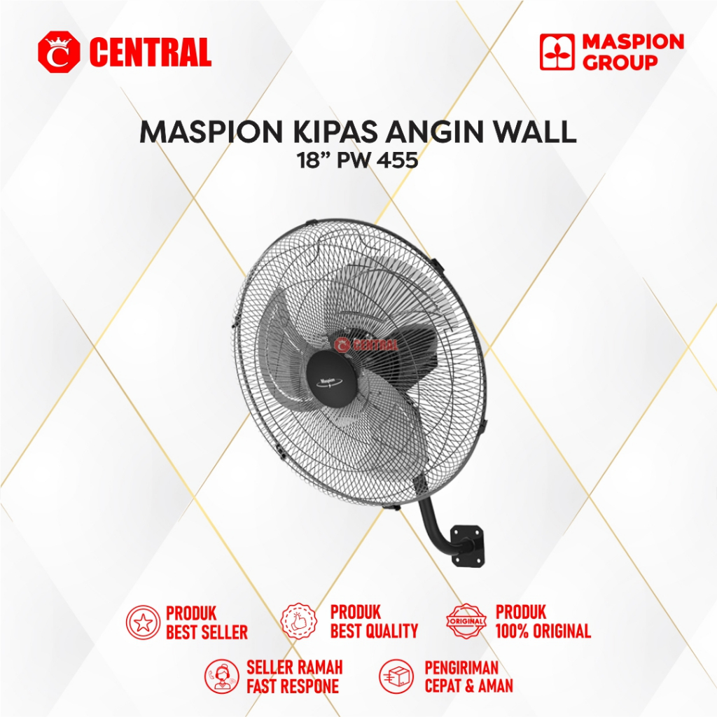 KIPAS ANGIN DINDING MASPION PW - 455 18INCH