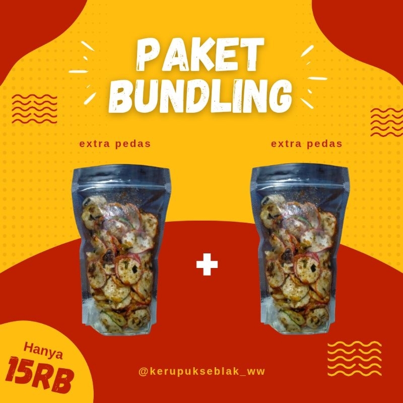 

PAKET BUNDLE KERUPUK SEBLAK EXTRA PEDAS CHILI OIL