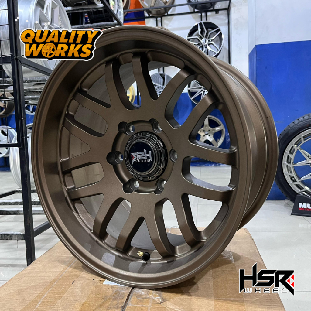 Velg Model Offroad Hsr Gili Ring 17 Buat Mobil Pajero, Hilux Dc, Triton