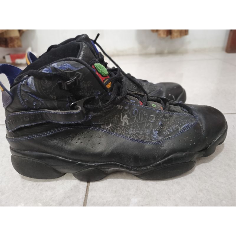 Nike Jordan basket vintage full kulit size 46 insole 30cm masih bagus prelove 375rb nettTapak tebal 