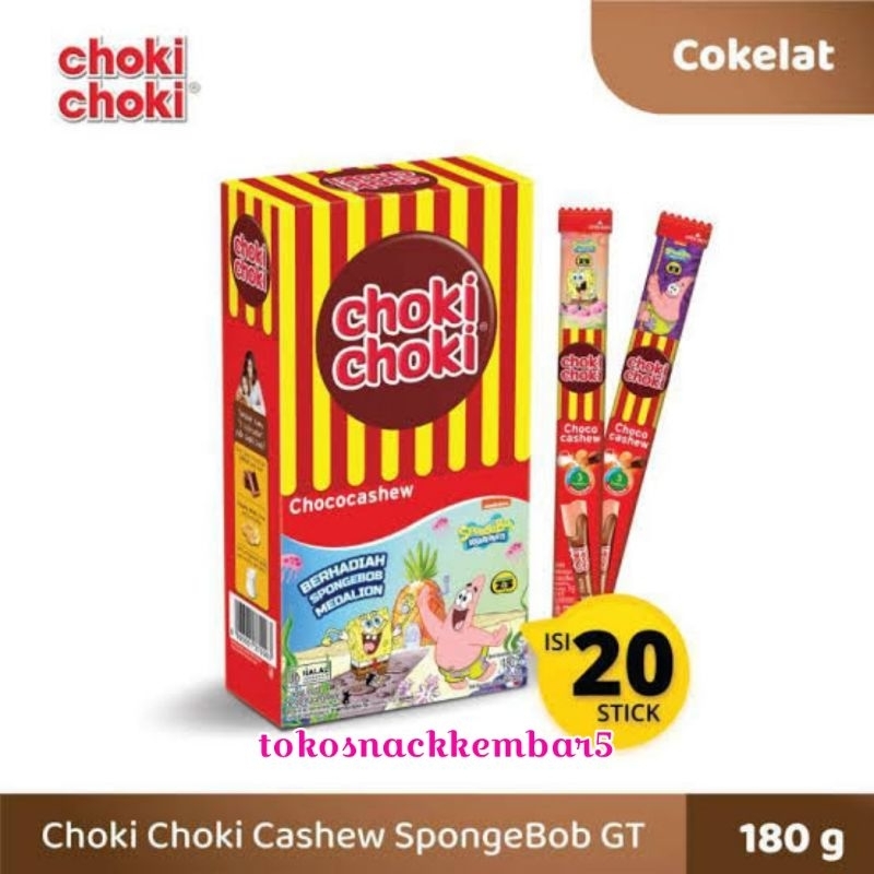 

Mayora Choki Choki pasta Coklat isi 20pc