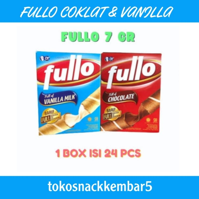 

OT Fullo Waferroll Coklat Vanila ecer 500
