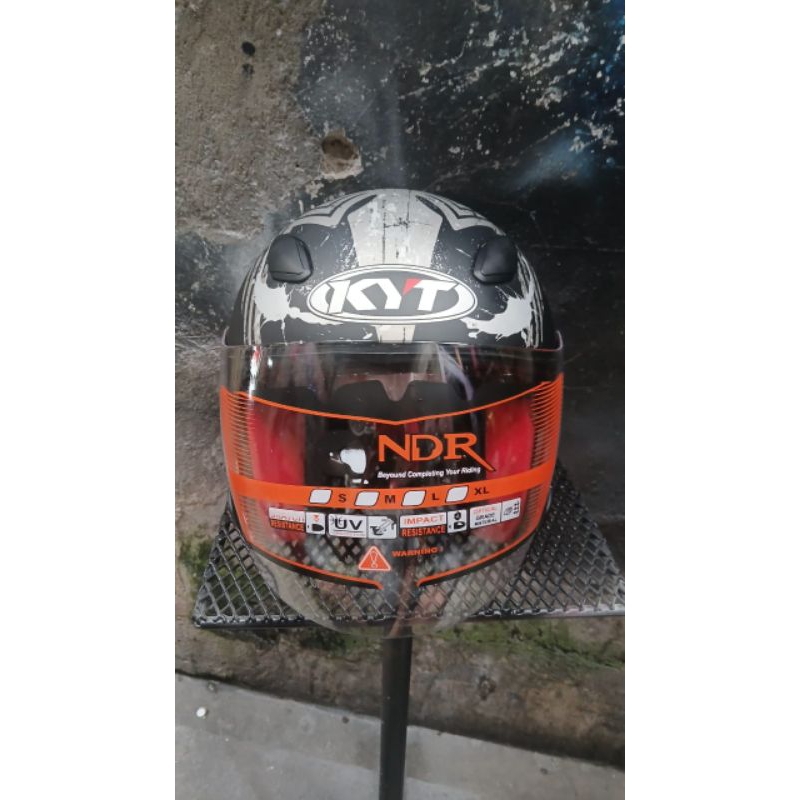 Helm Bekas/Second Original Kyt Dj Maru doff motif
