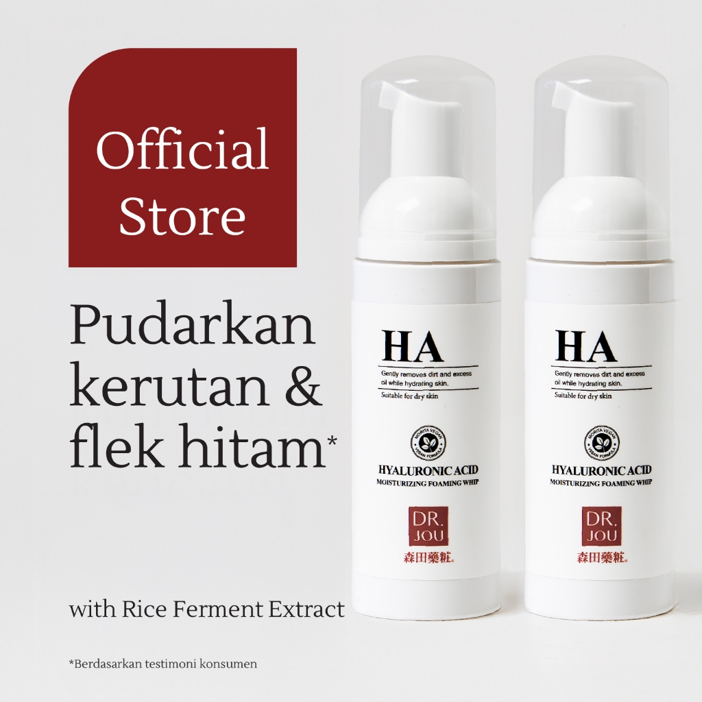 DR. JOU BUNDLE 2 pcs Hyaluronic Acid Moisturizing Foaming Whip