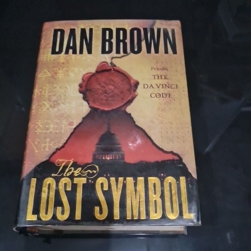 Novel Bekas - The Lost Symbol - Dan Brown - Hard Cover