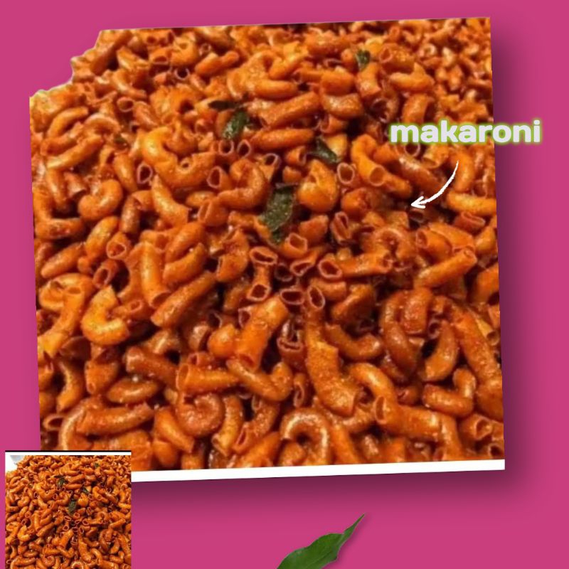 

makaroni cikruh pedas daun jeruk 500 gram viral