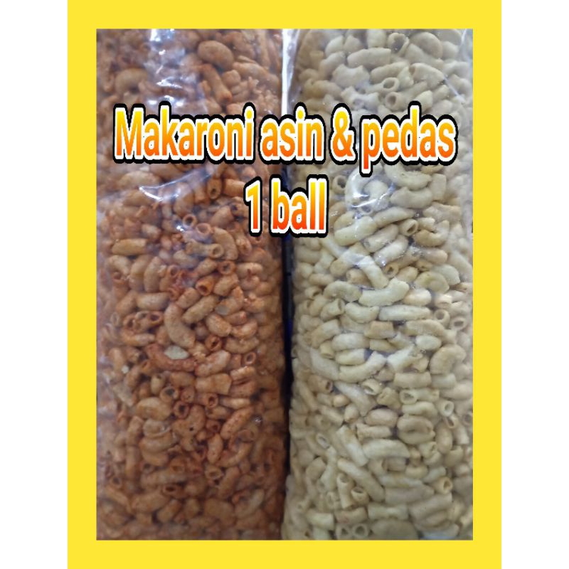 

MAKARONI GORENG ASIN & PEDAS 1 BALL