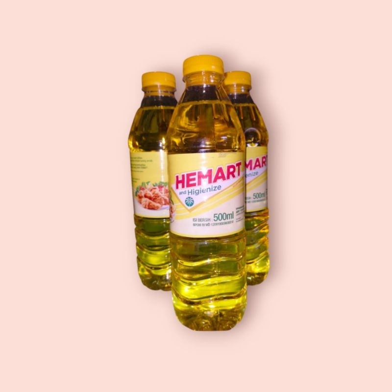 

Minyak goreng hemart 500ml