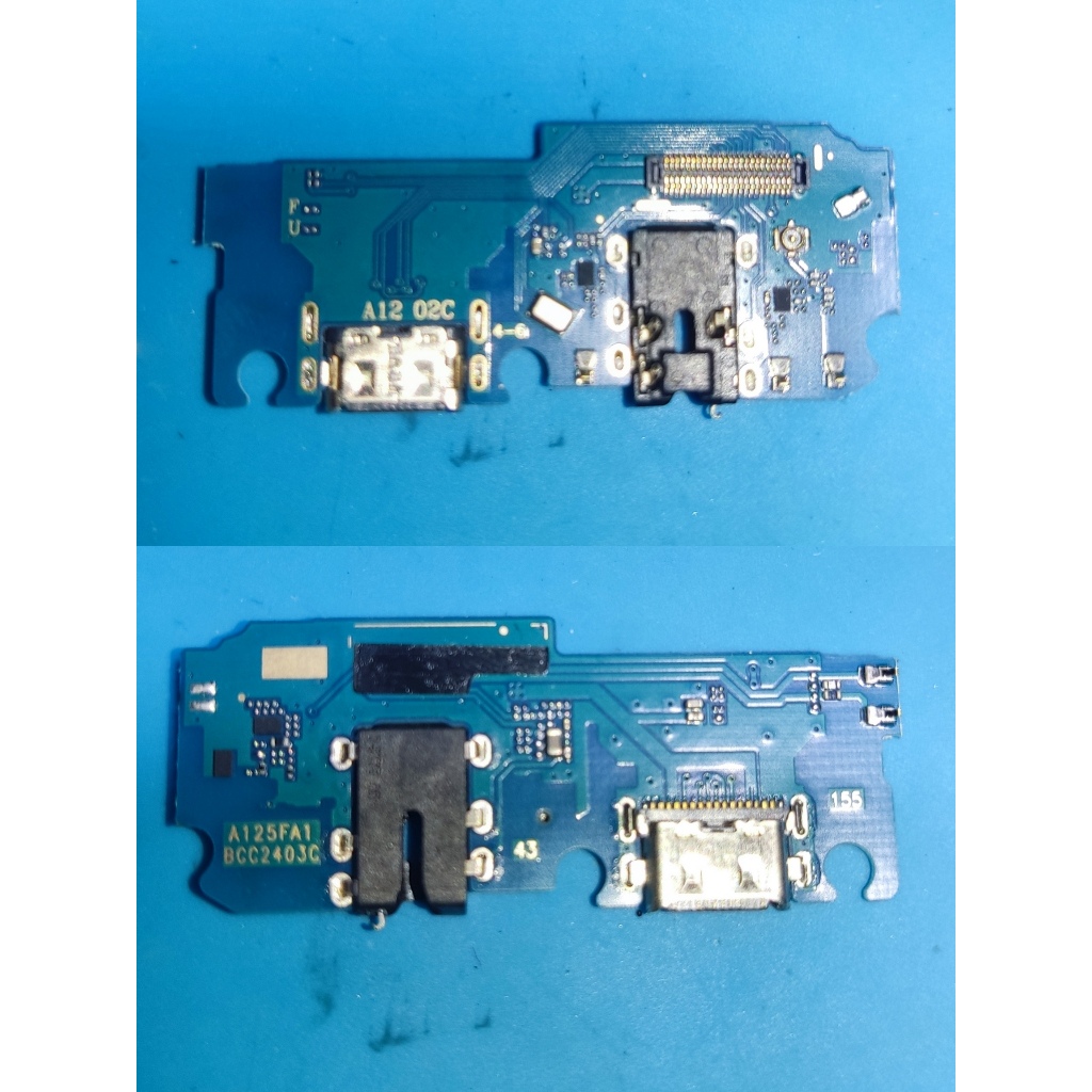 Papan charger samsung A12 original copotan