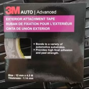 

Double Tape 3M Otomotif-perekat super kuat dan lengket 12mmx4,5mtr