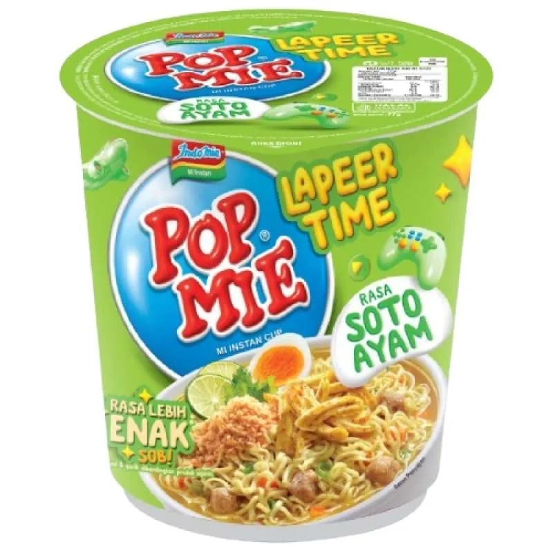 

Pop Mie Kuah Rasa Soto Ayam 77 gr - Pop Mi Soto Ayam 77 gr #AJ