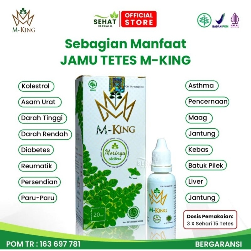 M-King Jamu Tetes Herbal Original