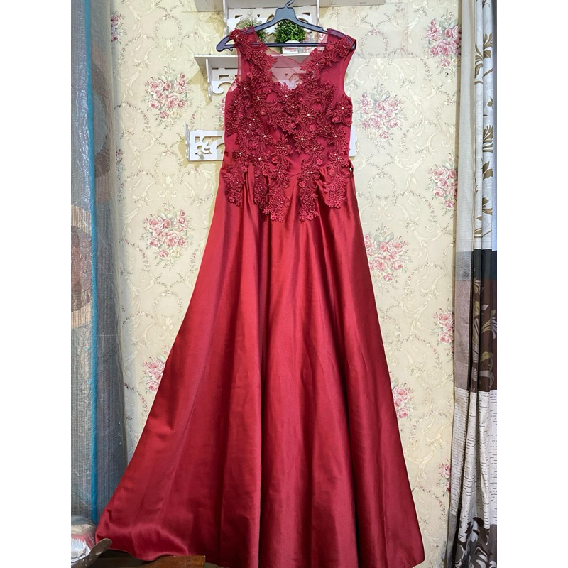 PL Baju Pesta Merah