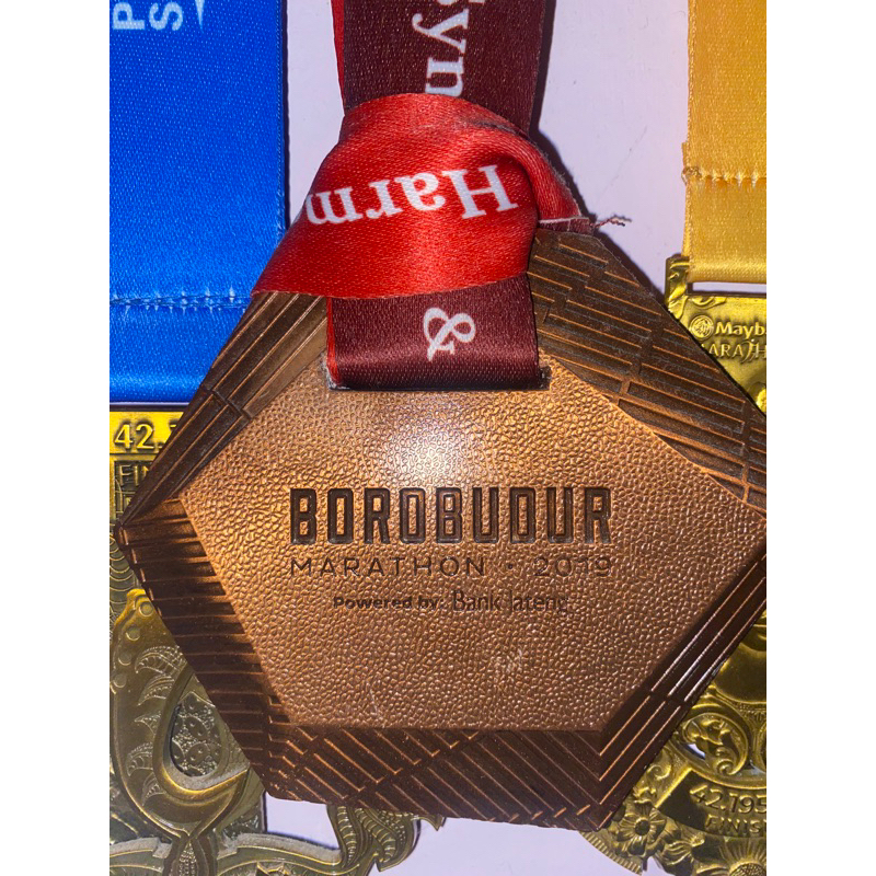 Medal borobudur marathon 2019