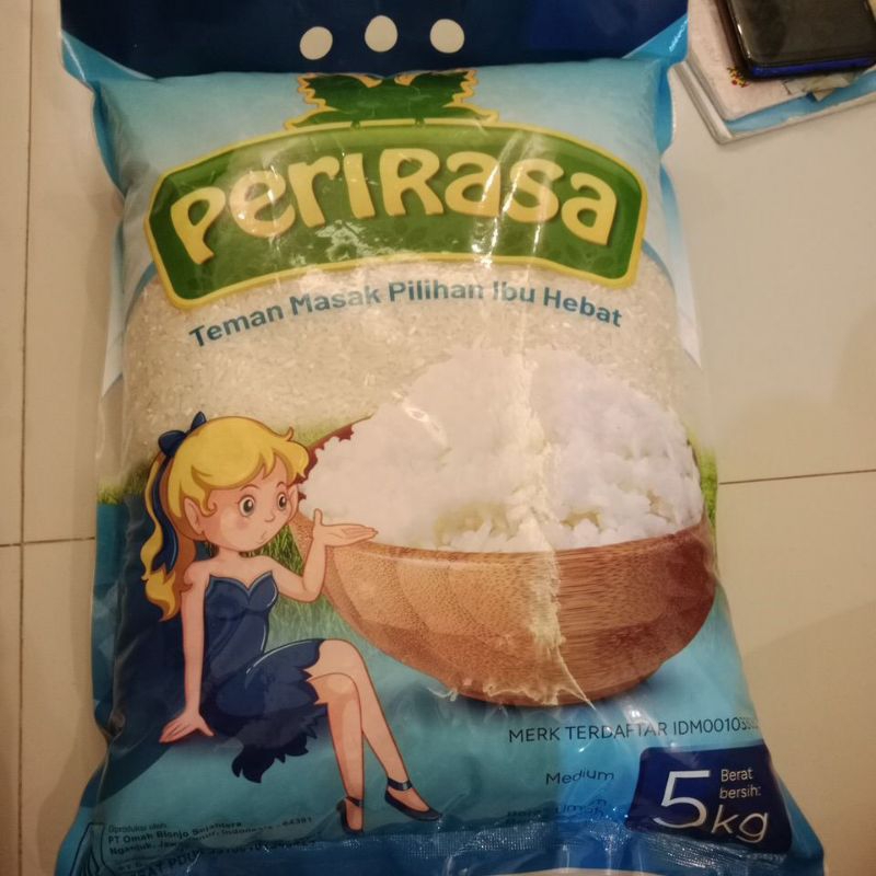 

beras peri rasa biru