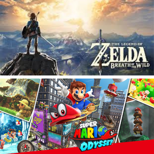 The Legend of Zelda: Breath of the Wild & Super Mario Odyssey - Nintendo Switch (digital game) BUNDL