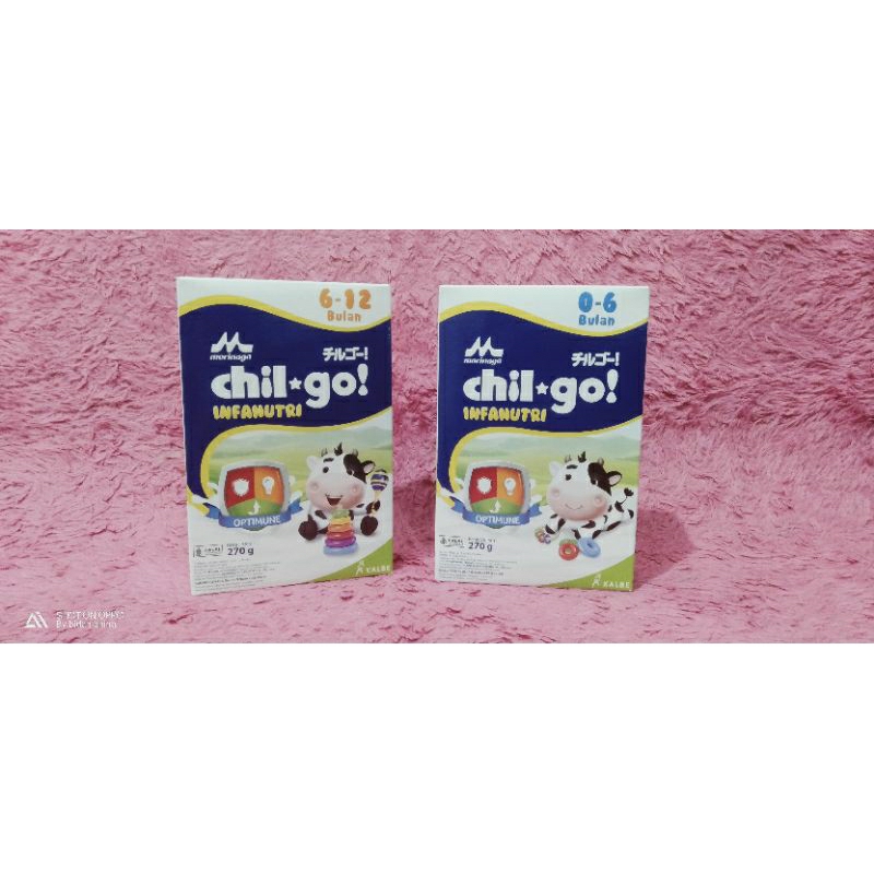 

CHILGO INFANUTRI 0-6 BULAN 270 GR/ CHILGO INFANUTRI 6-12 BULAN 270 GR