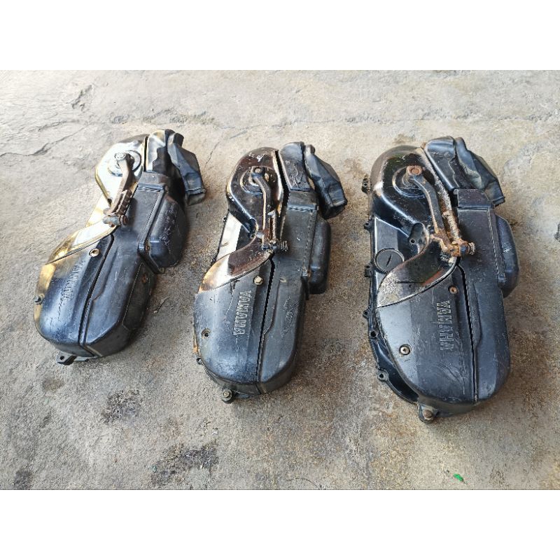 Blok Bak CVT Full Set isi Plus Cover Yamaha Mio Sporty Mio Smile Original