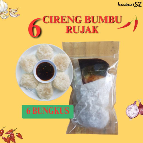 

PAKET 6 CIRENG BUMBU RUJAK