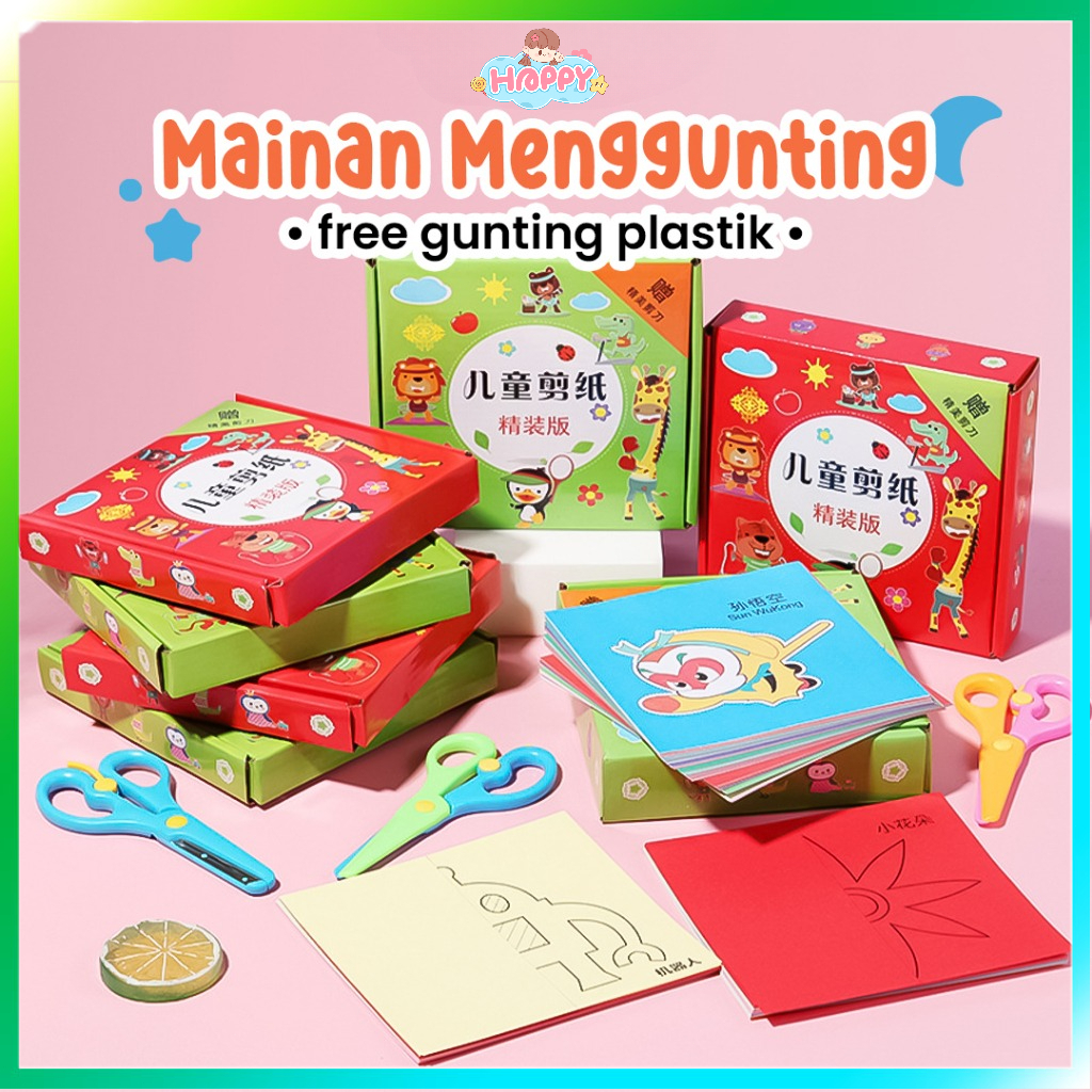 

Mainan Gunting Kertas Anak/ Mainan menggunting anak