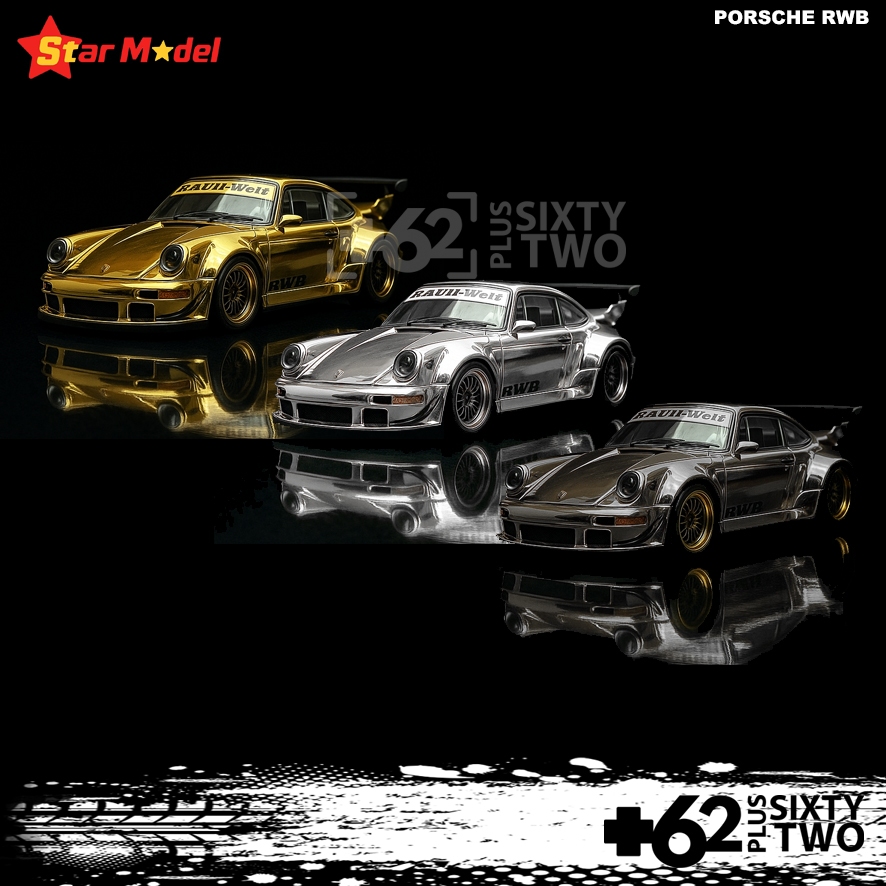 Porsche Mini Scale All Brand RWB 991 993 997 964 GT2 GT3 OEM Star Model ETC 1:64