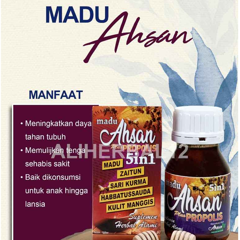 

MADU AHSAN PLUS PROPOLIS 5 IN 1