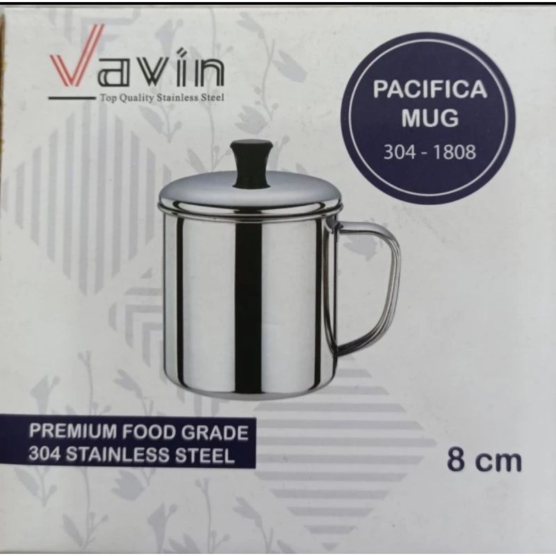 Cangkir Stainless Steel 304 8 cm