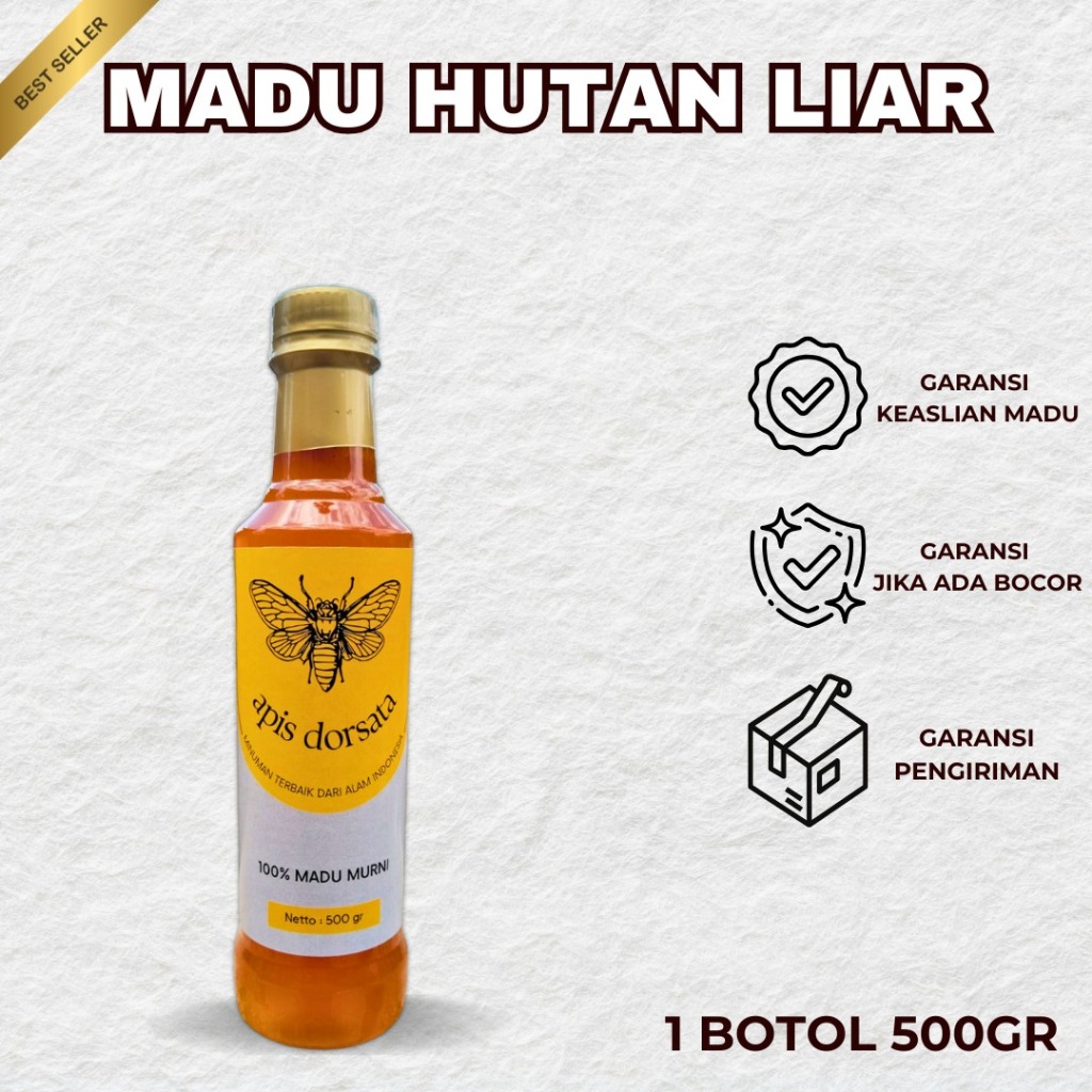 

Madu Murni 100% tanpa campuran apapun/Madu hutan liar/Madu hutan liar 100%