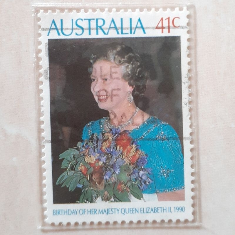 

Perangko Australia Birthday of Queen Elizabeth II - 1990 Tahun 1990