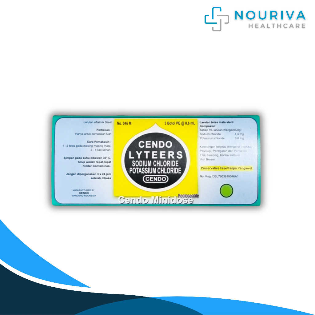 Cendo Lyteers Minidose 0,6ml - Obat Mata