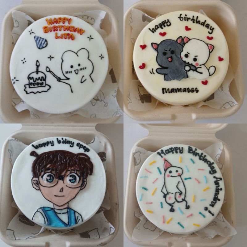 

BISA DADAKAN BENTO CAKE KOREAN CAKE MINI DIAMETER 10CM