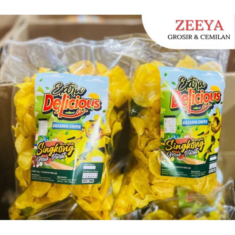 

Deliciuos Singkong Asin 400gr