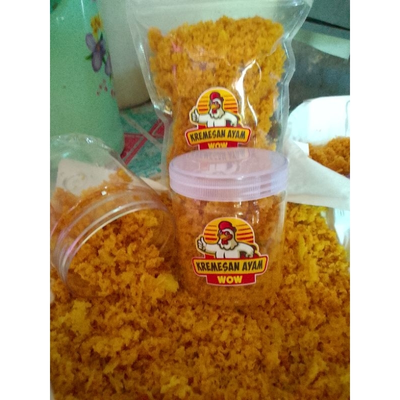 

Kremesan ayam,,,,,,rasa daun jeruk pedas 250g