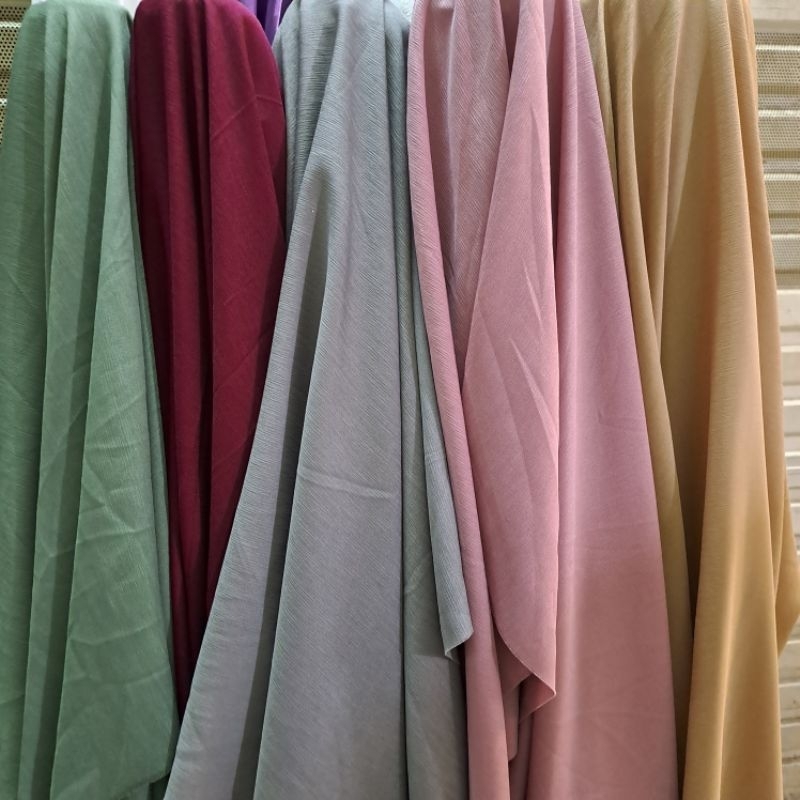 Kain niagara // bahan crepe // bahan koko // kain kaftan
