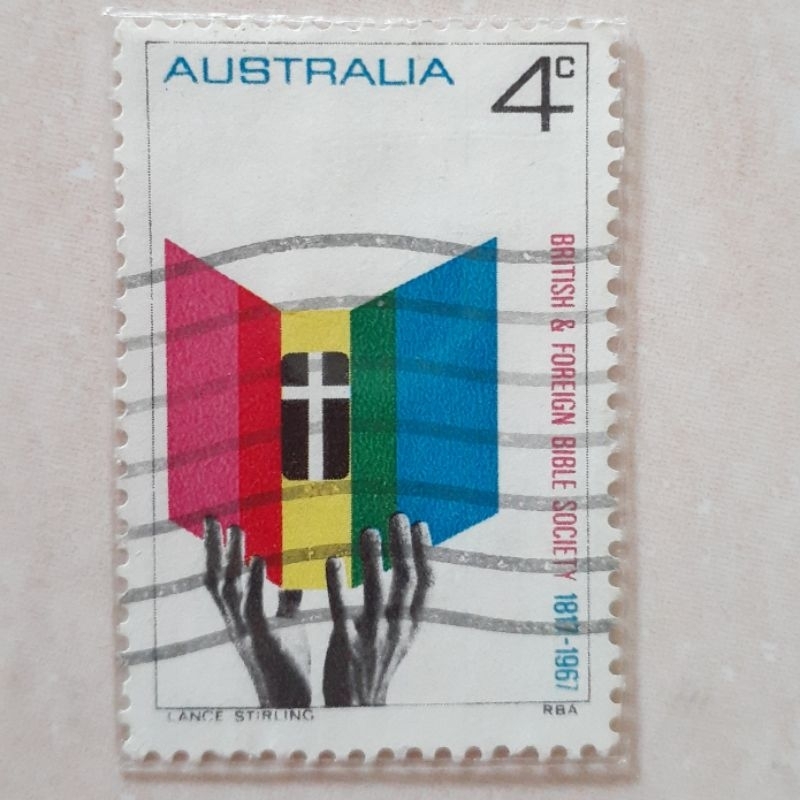 

Perangko Australia 150th Anniversary of British & Foreign Bible Society Tahun 1967