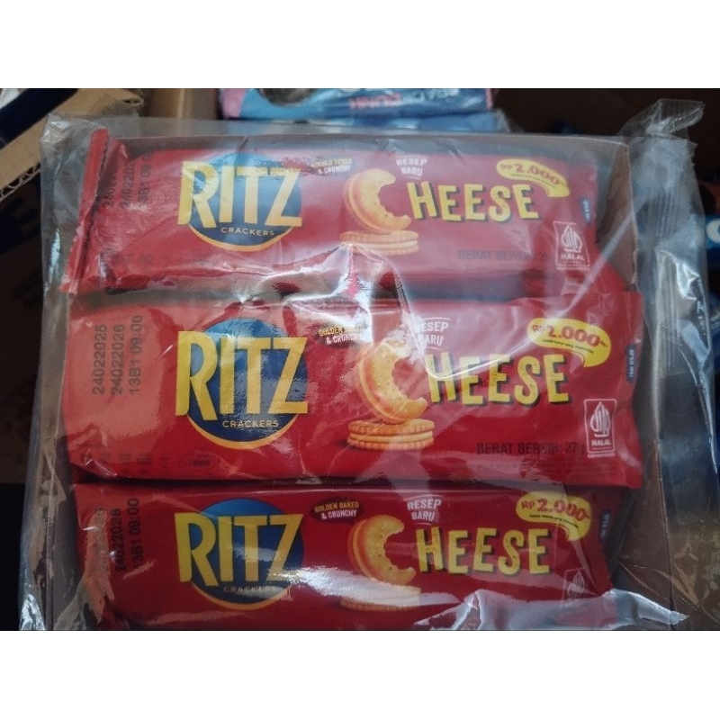 

RITZ CHEESE 1 BOX ISI 12