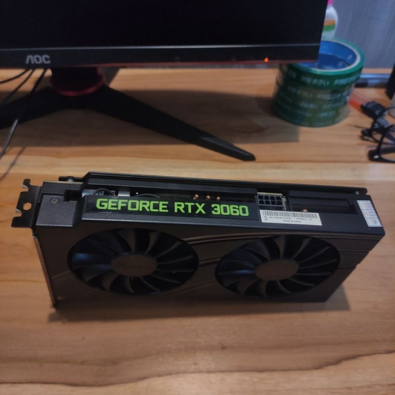 VGA Card RTX 3060 12G Lenovo second gaming