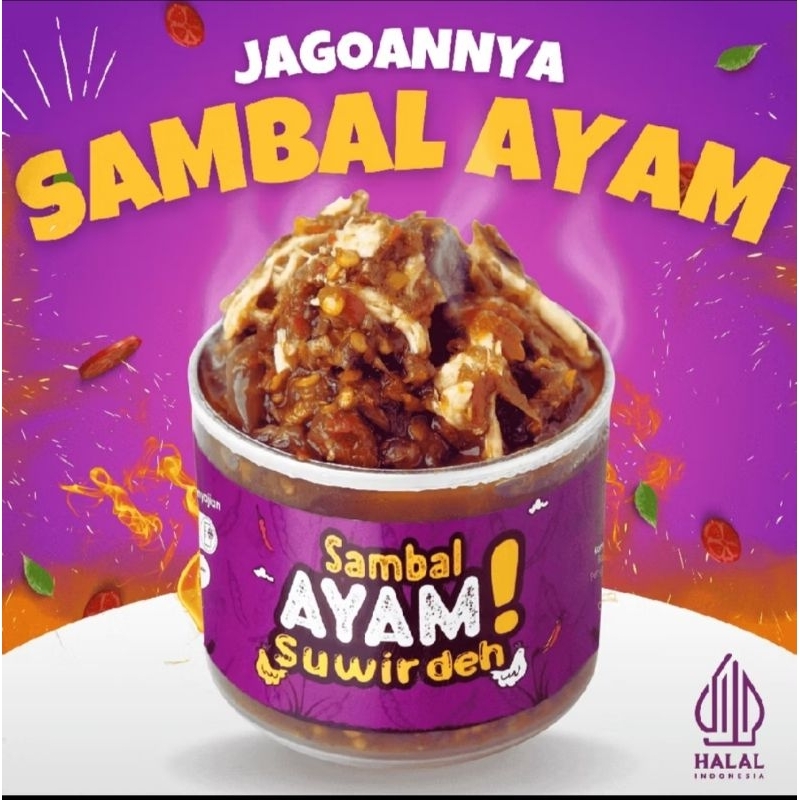 

Sambal ayam suwir