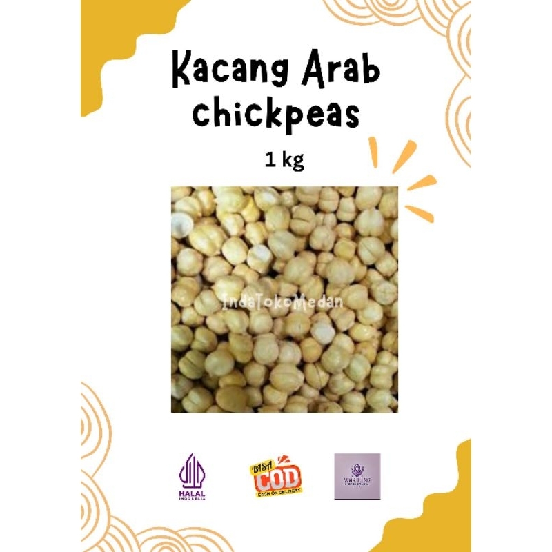 

KACANG ARAB 1 KG CHICKPEAS COD KHAS ARAB OLEH OLEH HAJI DAN UMROH KACANG ARAB MURAH OLEH OLEH HAJI OLEH OLEH UMROH OLEH JAJANAN HALAL