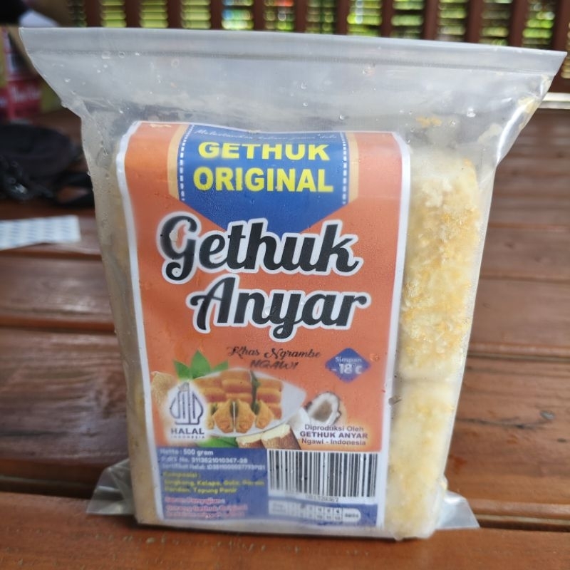 

Gethuk Original Gethuk Anyar Khas Ngrambe Ngawi