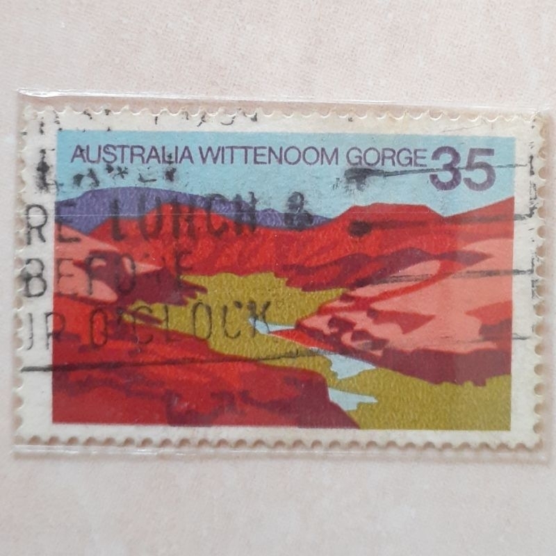 

Perangko Australia Scenes Wittenoom Gorge West Australia Tahun 1976