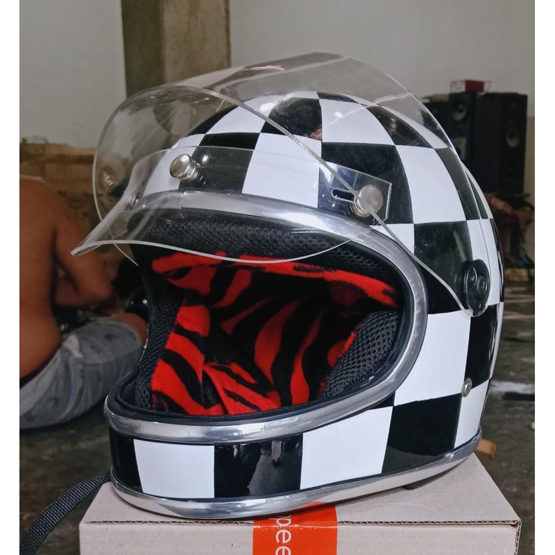 GRINGO SLIM Mx700 ISTIMEWA VISOR + PED