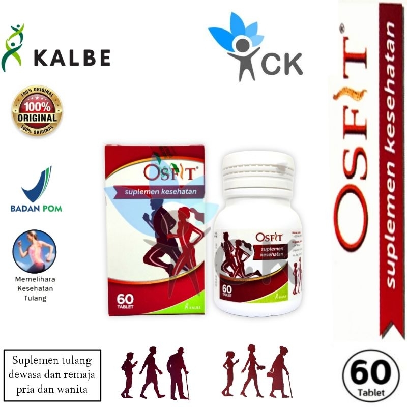 OSFIT FILCO TABLET ISI 60 suplemen penguat tulang